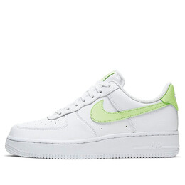 Кроссовки air force 1 '07 'white barely volt' Nike, белый 315115-159 | white/green