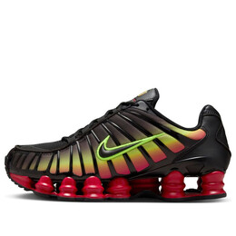 Кроссовки shox tl 'volt fire red' Nike, черный hj9609-001 | black/black/volt/fire red
