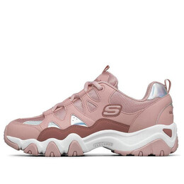 Кроссовки d lites 2.0 low-top running shoes pink Skechers, розовый 66666312-mve | pink