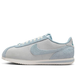 Кроссовки cortez premium leather 'pure platinum armory blue' Nike, мультиколор hq1500-043 | pure platinum/denim turquoise/sail/light armory blue