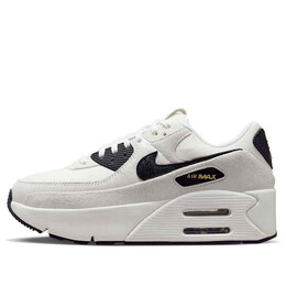 Кроссовки air max 90 lv8 'white metallic gold black' Nike, белый hq3497-100 | white/team red/metallic gold/black