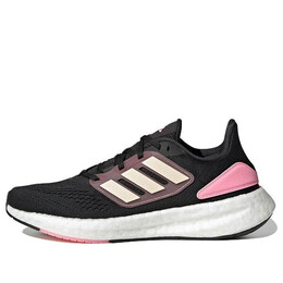 Кроссовки pureboost 22 'black pink strata' Adidas, черный hq8581 | core black/bliss orange/pink strata