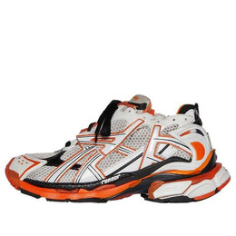 Кроссовки runner 'white orange' Balenciaga, белый 677402w3rb79051 | white/black/orange