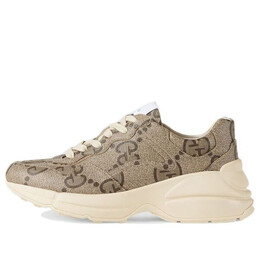 Кроссовки rhyton 100 'beige monogram' Gucci, бежевый 680915-umo00-9742 | beige
