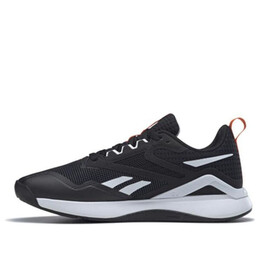 Кроссовки nanoflex tr 2.0 'core black white' Reebok, черный hr0415 | core black / pure grey 6 / cloud white