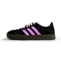 Кроссовки Adidas neo Vl Court Skateboarding Shoes Unisex Low-top Black/pink, черный/розовый hq1802(team48-芭蕾舞曲) | black/pink