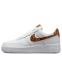 Кроссовки air force 1 '07 'tiger stripes' Nike, белый dd8959-108 | white/yellow/black