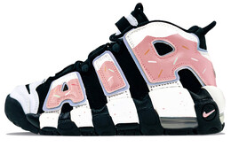 Женские баскетбольные кроссовки Nike Air More Uptempo Vintage, Black dq6200-001(team40-gs甜甜圈皮红) | black