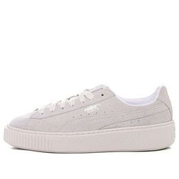 Кроссовки suede platform gray Puma, серый 365698-02 | grey