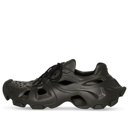 Кроссовки hd lace up cut out sneakers 'black' Balenciaga, черный 702421w3ces1000 | black