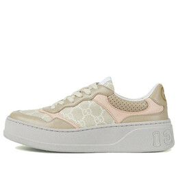 Кроссовки gg sneaker 'oatmeal light pink' Gucci, мультиколор 700775-upg90-9595 | oatmeal/light pink/white/beige