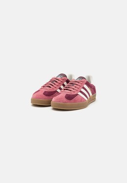 Кроссовки GAZELLE INDOOR Adidas, коричневый ad115o1s7-o12 | maroon/footwear white/preloved crimson