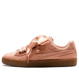Кроссовки basket heart corduroy 'pink brown' Puma, розовый 366729-01 | pink/brown