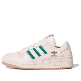 Кроссовки originals forum low cl 'active green sandy pink' Adidas, белый if7220 | cloud white/active green/sandy pink