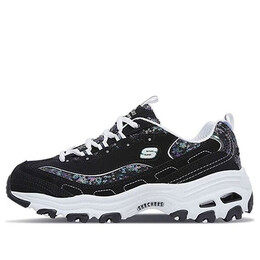 Кроссовки d'lites low-top sneakers black/white Skechers, черный 11916-bkw | black