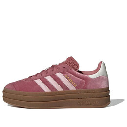 Кроссовки originals gazelle bold 'preloved crimson velvet' Adidas, красный ig4389 | preloved crimson/sandy pink/off white