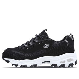 Кроссовки d lites sneakers black/silver Skechers, черный 11930-blk | black/silver