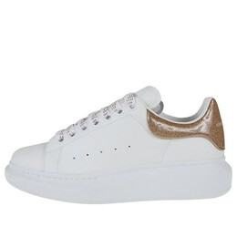 Кроссовки oversize sole shoes 'white gold' Alexander McQueen, белый 718239wicgj9053 | white/gold