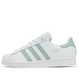 Кроссовки superstar 'cloud white hazy green' Adidas, белый ig4541 | cloud white/hazy green/cloud white