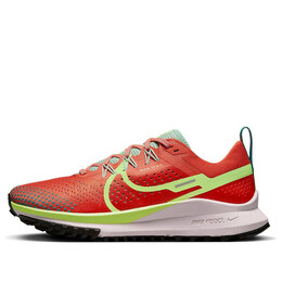Кроссовки react pegasus trail 4 'mantra orange ghost green' Nike, оранжевый dj6159-801 | orange/green