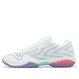 Кроссовки wave claw el 2 'white purple' Mizuno, белый 71ga258368 | white/purple
