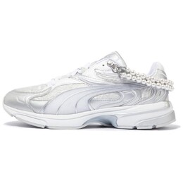 Кроссовки Puma Chunky Sneakers Unisex Low-top Silver/White, белый 399965-01 | silver-white-01