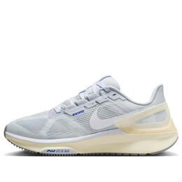 Кроссовки air zoom structure 25 'football grey blue tint' Nike, серый dj7884-011 | football grey/white/blue tint/pale ivory