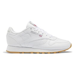 Кроссовки Reebok Classic Leather, белый/коричневый 530693 | white