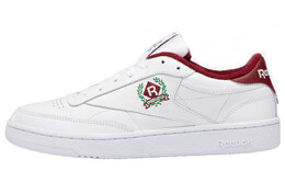 Кроссовки Reebok Club C 85 Crest White Burgundy h05810