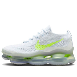 Кроссовки air max scorpion flyknit Nike, синий dj4702-400 | blue tint/jade horizon/anthracite/volt