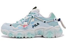 Кроссовки Fila Fluid Lifestyle Shoes Unisex Low-top Blue/Green, голубой 1jm01248d_100(team400-元气兔兔蓝莓蓝) | blueberry blue