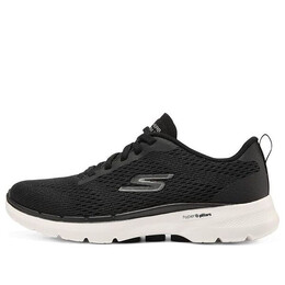 Кроссовки go walk 6 low-tops sport shoes black/white Skechers, черный 124512-bkw | black/white