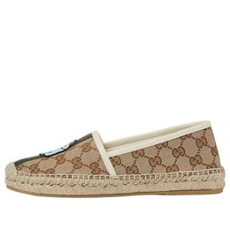 Кроссовки x pikarar appliqu gg shoes 'beige' Gucci, коричневый 737513-fabos-9743 | brown