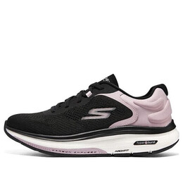 Кроссовки go walk work out 'black mauve' Skechers, черный 124946-bkmv | black/mauve/white