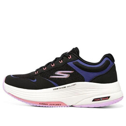 Кроссовки go walk distance walker 'black lavender' Skechers, черный 125130-bklv | black/lavender