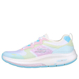 Кроссовки gowalk workout walker 'white multicolor' Skechers, белый 124939-wmlt | white/blue/pink/green
