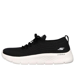 Кроссовки go walk flex 'early morning - black white' Skechers, черный 124969-bkw | black/white