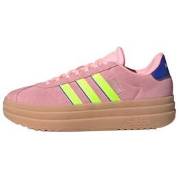 Кроссовки Adidas Vl Court Skateboarding Shoes Unisex Low-top Sparkling Pink / Bright Lemon / Bright Blue, синий ih8089 | sparkling pink / bright lemon / bright blue