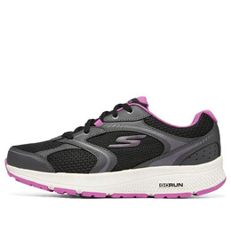 Кроссовки go run consistent 'black purple' Skechers, черный 128280-bkpr | black/purple