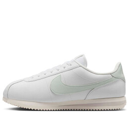 Кроссовки cortez leather 'summit white mint light bone' Nike, белый dn1791-106 | summit white/sail/light bone/light silver