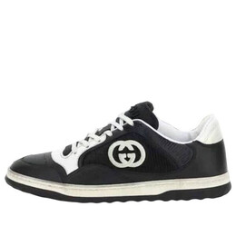 Кроссовки mac80 sneakers 'black white' Gucci, черный 756815-aab79-1051 | black/white