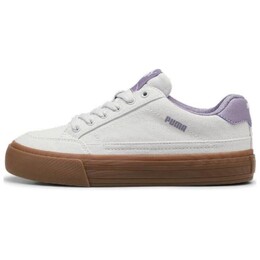 Кроссовки Puma Court Classic Skateboarding Shoes Women's Low-top White, белый 395020-10 | white