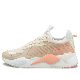 Кроссовки rs-x reinvent 'eggnog apricot blush' Puma, хаки 371008-11 | khaki/white/pink