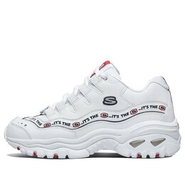 Кроссовки d lites leisure shoes gs white Skechers, белый 13408-wnvr | white