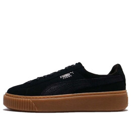 Кроссовки suede platform animal low top black Puma, черный 365109-01 | black