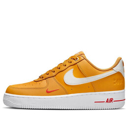 Кроссовки air force 1 '07 se '40th anniversary - yellow ochre' Nike, оранжевый dq7582-700 | orange/white