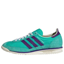 Кроссовки x sporty & rich sl 72 og 'teal power purple' Adidas, зеленый js0261 | mint rush/power purple/cream white