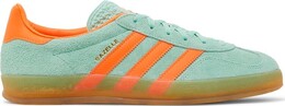 Adidas Кроссовки Wmns Gazelle Indoor 'Pulse Mint Solar Orange', зеленый hq8714 | green