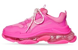 Кроссовки женские Balenciaga Triple S, ярко-розовый 544351w2ff45050