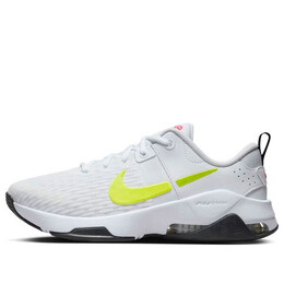 Кроссовки zoom bella 'white hot punch' Nike, белый dr5720-107 | white/hot punch/black/cyber